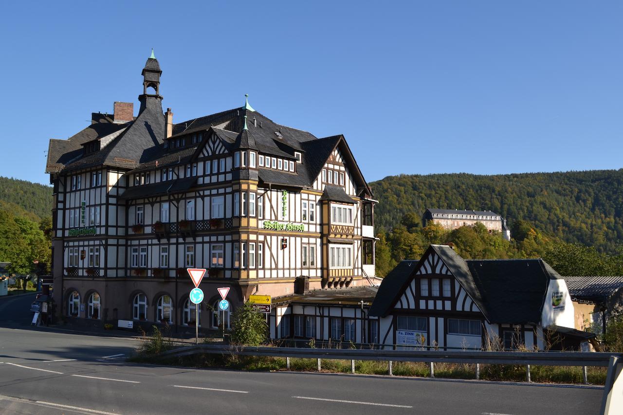 Hotel Weisser Hirsch Schwarzburg 外观 照片