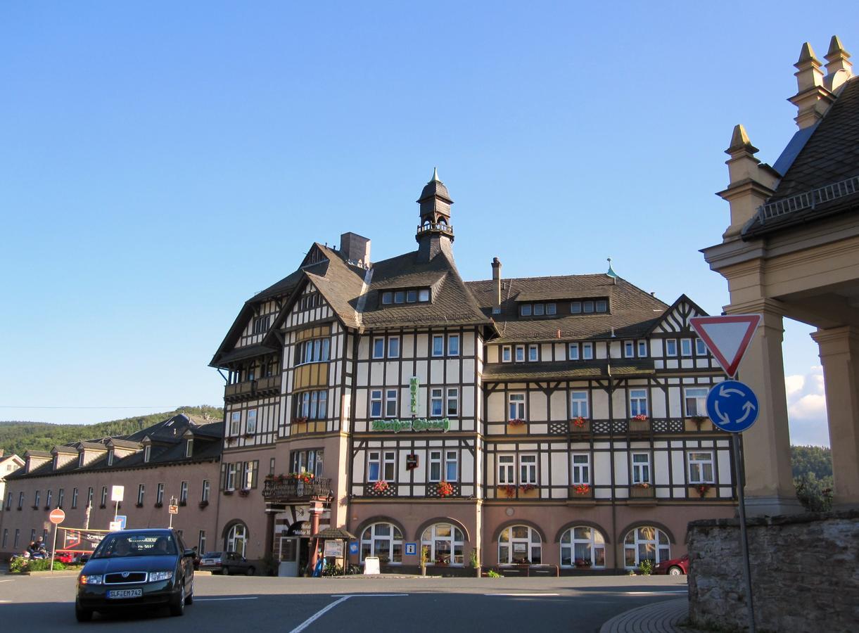 Hotel Weisser Hirsch Schwarzburg 外观 照片
